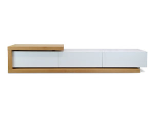 Metro Extendable Entertainment Unit - Natural/White - Boho Bliss