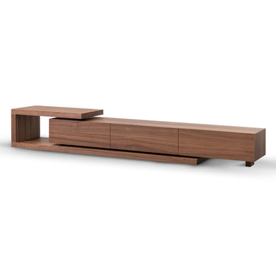 Metro Extendable Entertainment Unit - Walnut - Boho Bliss