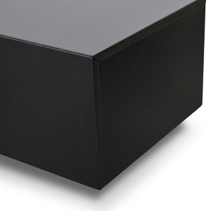 Metro Extendable Entertainment Unit - Walnut/Black - Boho Bliss