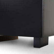 Load image into Gallery viewer, Metro Extendable Entertainment Unit - Walnut/Black - Boho Bliss