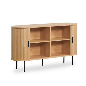 Midnight Curve 1.4m Buffet Unit - Natural - Boho Bliss