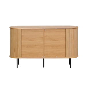 Midnight Curve 1.4m Buffet Unit - Natural - Boho Bliss