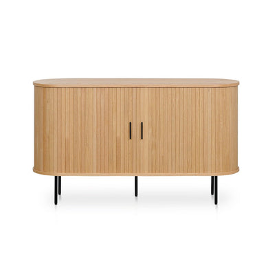 Midnight Curve 1.4m Buffet Unit - Natural - Boho Bliss