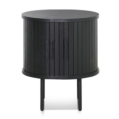 Midnight Curve Side Table - Black - Boho Bliss