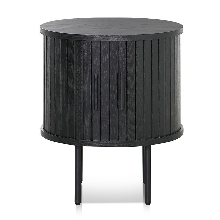 Midnight Curve Side Table - Black - Boho Bliss