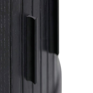 Midnight Curve Side Table - Black - Boho Bliss
