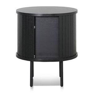 Midnight Curve Side Table - Black - Boho Bliss