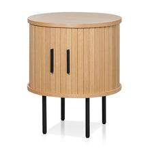 Load image into Gallery viewer, Midnight Curve Side Table - Natural - Boho Bliss