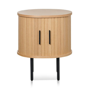 Midnight Curve Side Table - Natural - Boho Bliss