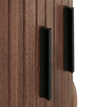 Load image into Gallery viewer, Midnight Curve Side Table - Walnut - Boho Bliss