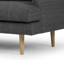 Load image into Gallery viewer, Mila 3 Seater Sofa With Right Chaise - Metal Grey - Boho Bliss