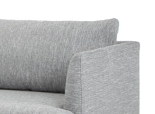 Load image into Gallery viewer, Mila 3 Seater With Left Chaise Sofa - Graphite Grey With Natural Legs - Boho Bliss
