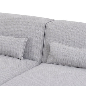 Mira Left Chaise Sofa - Sterling Sand - Boho Bliss