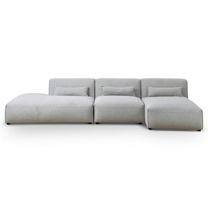 Mira Right Chaise Sofa - Sterling Sand - Boho Bliss