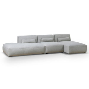 Mira Right Chaise Sofa - Sterling Sand - Boho Bliss