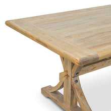 Load image into Gallery viewer, Mirae Reclaimed Elm Wood Dining Table 2m - Natural - Boho Bliss