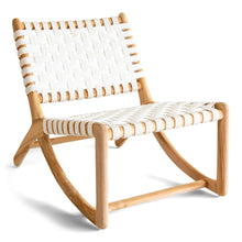 Load image into Gallery viewer, Morocco Chair - White - Boho Bliss