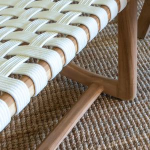 Morocco Chair - White - Boho Bliss