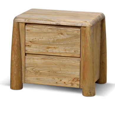 Mount Bedside Table - Natural - Boho Bliss