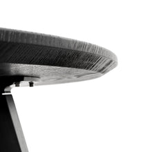 Load image into Gallery viewer, Neve 100cm Round Dining Table - Black Veneer Top/Black Legs - Boho Bliss