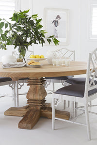 Newport Round Pedestal Table - 180cm - Boho Bliss