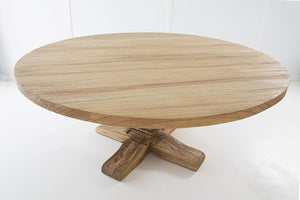 Newport Round Pedestal Table - 180cm - Boho Bliss