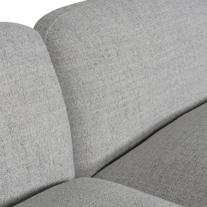 Nimbus Left Chaise Modular Sofa - Cloud Grey - Boho Bliss