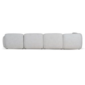 Nimbus Left Chaise Modular Sofa - Cloud Grey - Boho Bliss