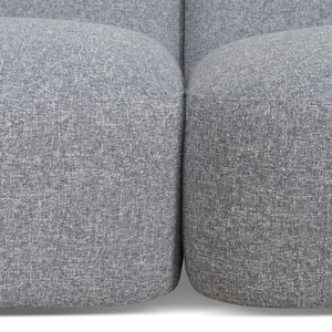 Nimbus Left Chaise Modular Sofa - Glacier Grey - Boho Bliss