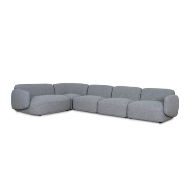 Nimbus Left Chaise Modular Sofa - Glacier Grey - Boho Bliss