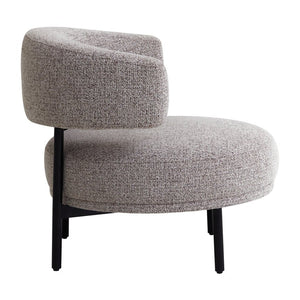 Niva Fabric Armchair - Mountain Grey - Boho Bliss