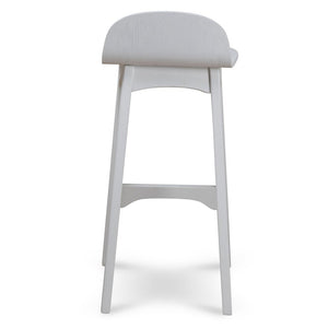 Node Bar Stool - White - Boho Bliss