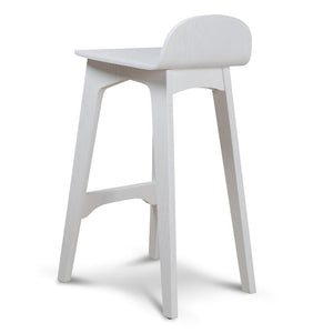 Node Bar Stool - White - Boho Bliss