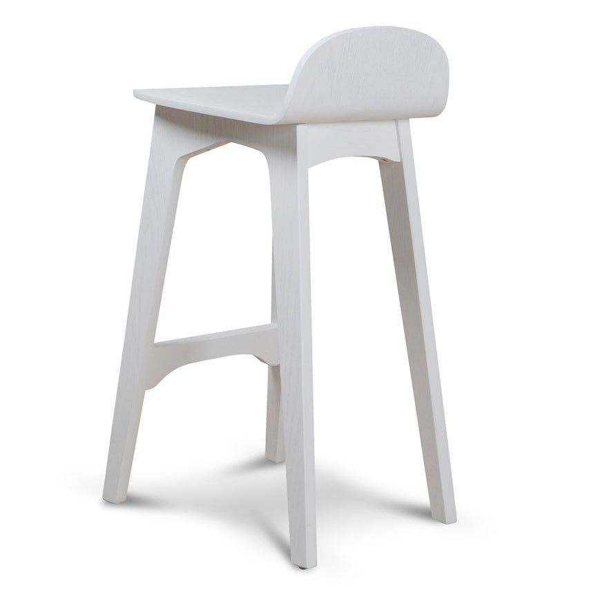 Node Bar Stool - White - Boho Bliss