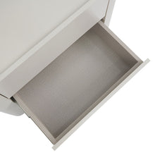 Load image into Gallery viewer, Noir Edge Bedside Table - Warm Grey - Boho Bliss