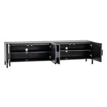 Load image into Gallery viewer, Noirvie Entertainment Unit 2.1m - Black - Boho Bliss
