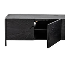 Load image into Gallery viewer, Noirvie Entertainment Unit 2.1m - Black - Boho Bliss