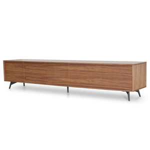 Nomad Entertainment Unit 2.4m - Walnut - Boho Bliss