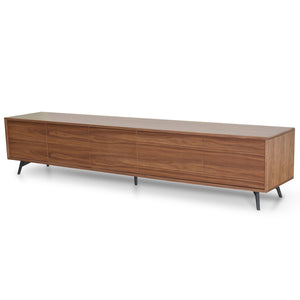 Nomad Entertainment Unit 2.4m - Walnut - Boho Bliss