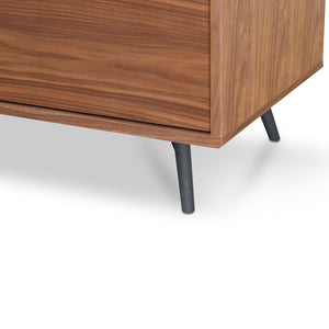 Nomad Entertainment Unit 2.4m - Walnut - Boho Bliss