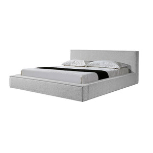 Norland King Bed - Cloudy Pepper - Boho Bliss
