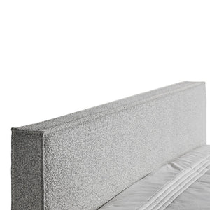 Norland King Bed - Cloudy Pepper - Boho Bliss