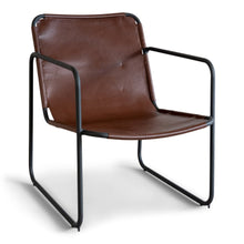 Load image into Gallery viewer, Norway Armchair - Dark Brown - Boho Bliss