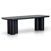 Load image into Gallery viewer, Nox 2.4m Dining Table - Full Black - Boho Bliss