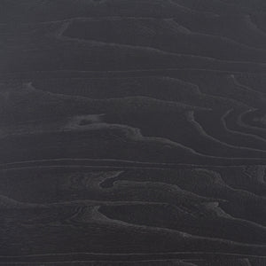 Nox 2.4m Dining Table - Full Black - Boho Bliss