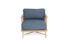 Load image into Gallery viewer, Ocea Armchair - Ink Blue Cushions - Boho Bliss