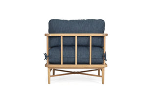 Ocea Armchair - Ink Blue Cushions - Boho Bliss