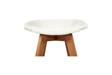 Load image into Gallery viewer, Oceanic Outdoor Backless Bar Stool - White - Boho Bliss