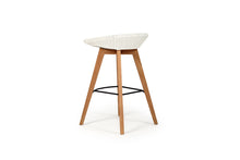Load image into Gallery viewer, Oceanic Outdoor Backless Bar Stool - White - Boho Bliss