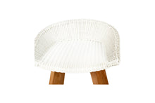 Load image into Gallery viewer, Oceanic Outdoor Backless Bar Stool - White - Boho Bliss